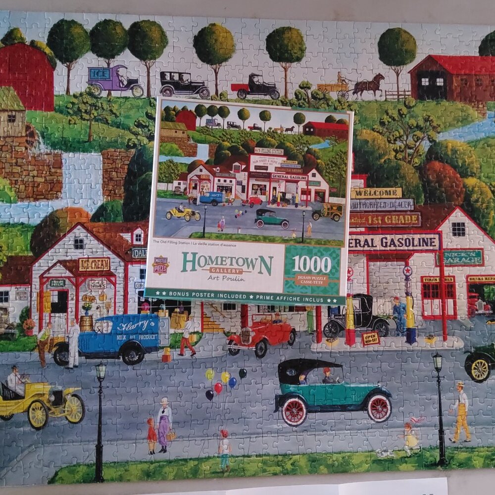 MasterPieces 1000 Piece Puzzle - The Old Filling Station